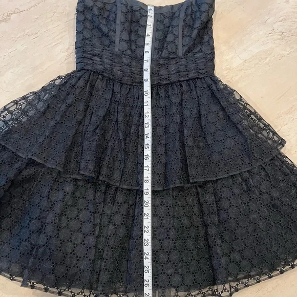 Vintage Betsy Johnson Black Strapless w removable “halter” strap - Picture 14 of 16